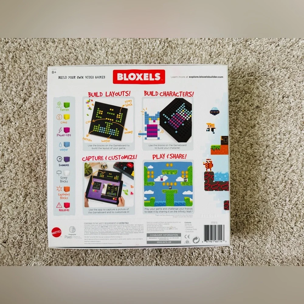 Mattel Bloxels Build Your Own Video Game